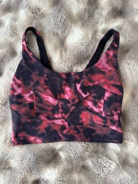 Lululemon Align Top Pink & Black Print